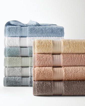 Plush Egyptian Cotton & Bamboo Towels Painted Bathroom, Egyptian Cotton Towels, Blue Fountain, Bamboo Towels, Wedding Shower Gifts, How To Get Thick, Primary Bath, Summer Cool, Garnet Hill