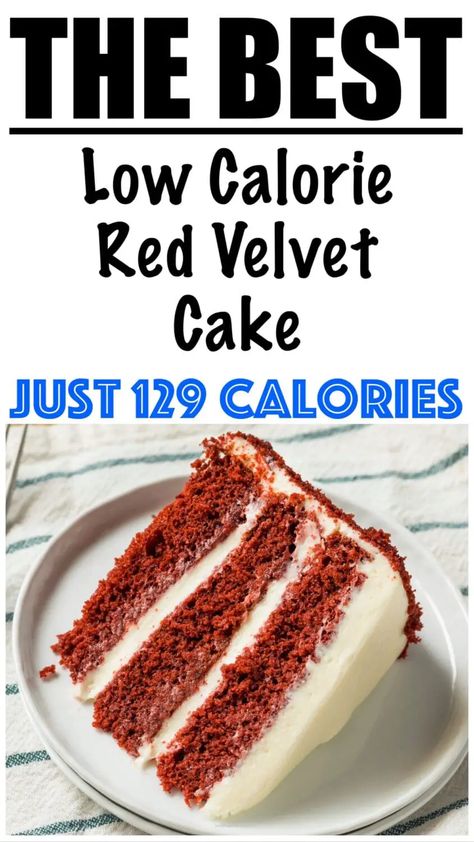 Protein Red Velvet Cake, Low Calorie Red Velvet Cake, Sugar Free Red Velvet Cake, Low Calorie Valentine Desserts, Red Celvet Cake, Sugar Free Red Velvet Cake Recipe, Healthy Red Velvet Cake, Cake Low Calorie, Low Calorie Cake Recipes