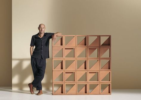 Industrial designer Adam Goodrum launches new breeze block collection Screen Facade, Spanish Bohemian, Concrete Building Blocks, Morocco Architecture, Ventilation Block, Tropical Modernism, Jali Design, Breeze Block Wall, Skylight Design