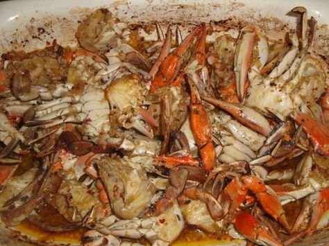 Crab Video, Blue Crab Recipes, Garlic Crab, Boil Recipes, Crab Recipe, Seafood Shrimp, Crab Dishes, Seafood Boil Recipes, Blue Crabs