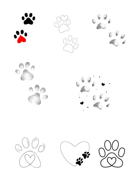 Dog Nose Tattoo, Cat Paw Print Tattoo, Nose Tattoo, Heart With Infinity Tattoo, Pawprint Tattoo, Leo Tattoos, Paw Tattoo, Small Pretty Tattoos, Tasteful Tattoos