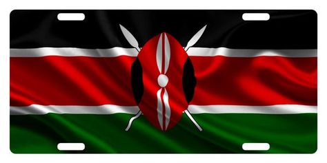 Kenyan Flag, Kenya Flag, Sports Predictions, African Flag, World Athletics, Marathon Runners, Custom License Plate, Flags Of The World, East Africa