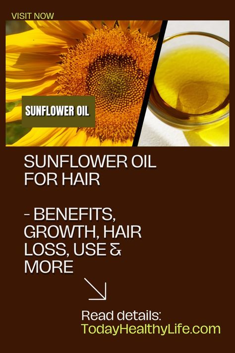 Sunflower oil for hair- benefits, growth, hair loss, use & more Sunflower Oil For Hair, Growth Hair, Oil For Hair, Dig Deep, Hair Growth Oil, Strong Hair, New Trend, Sunflower Oil, Newest Trends