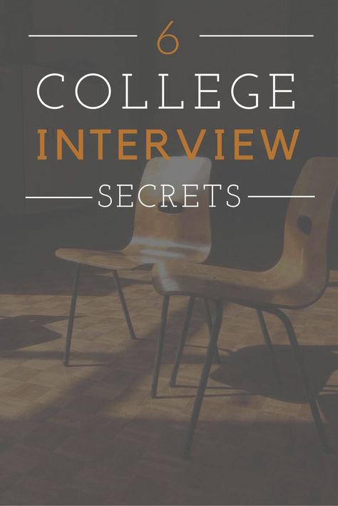 6 College Interview Secrets College Interview Outfit, College Interview Questions, High School College Prep, College Interview, School Interview, College Notes, Interview Prep, College Admissions, Admissions Essay