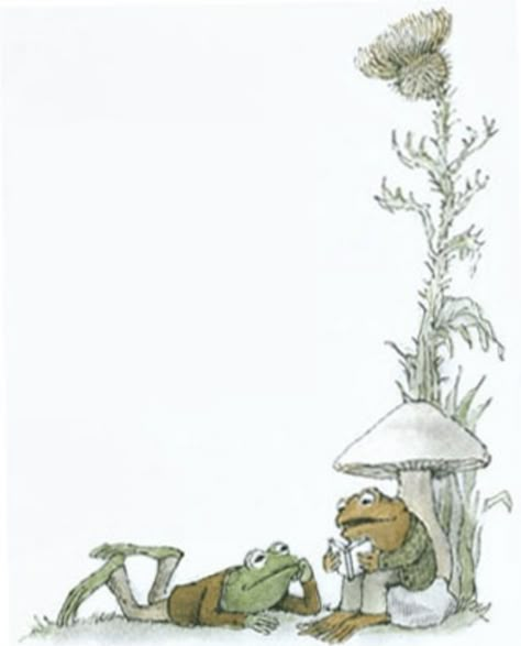 Frog And Toad The Lovers, Frog From Frog And Toad, Toad And Frog Poster, Frog And Toad Book Illustration, Toad And Frog Aesthetic, Cute Toad Illustration, Frogs Holding Hands Drawing, Frog Poster Aesthetic, Frog And Toad Print