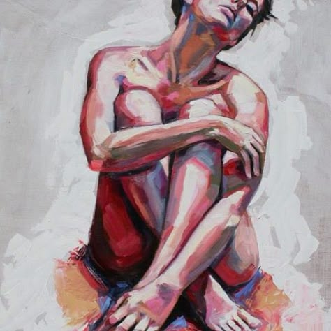 Painter Sheila Dunn delves into the contrast between literal and metaphorical combinations of light and dark in a series of feminine portraits. Watercolor Artists, Contemporary Abstract Art, Gorgeous Art, 인물 사진, Oil Painting Landscape, Giclee Art, Modern Art Abstract, Giclee Art Print, Figure Painting