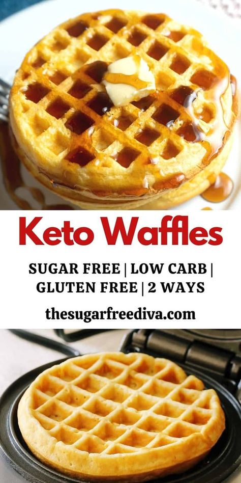 Best Keto Pancakes, Keto Quiche, Keto Waffles, Low Carb Waffles, Chaffle Recipes, Keto Chaffles, Breakfast Low Carb, Keto Diet Foods, Keto Pancakes