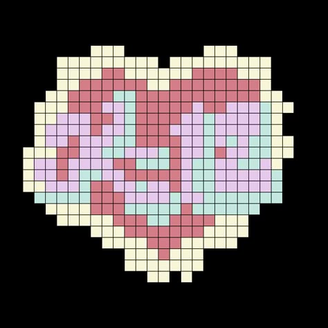 K 12 Logo, Lana Del Rey Perler Beads, Perel Bead, Melanie Martinez Crochet Ideas, Melanie Martinez Minecraft, Perler Bead Idea, Melanie Martinez Pixel Art Grid, Melanie Martinez Gift Ideas, Coquette Perler Beads