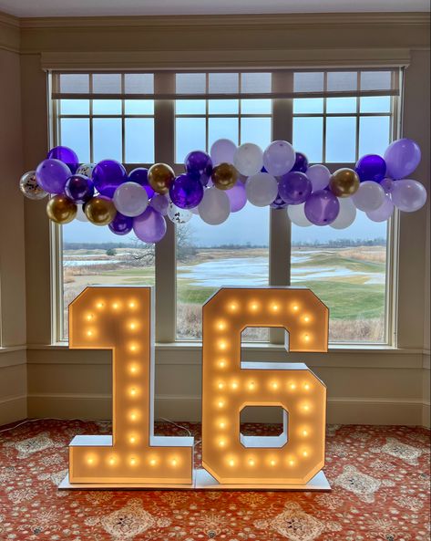 Light Up 16 Numbers, Sweet 16 Neon Sign, 18th Birthday Light Up Numbers, Sweet 16 Led Sign, Sweet 16 Candles Sweet 16 Party Store, Light Up Box, Birthday Lights, 16th Birthday Card, Disco Lights