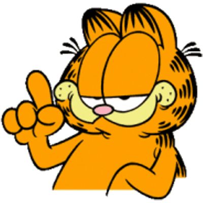 Garfield The Cat, Cartoon Character