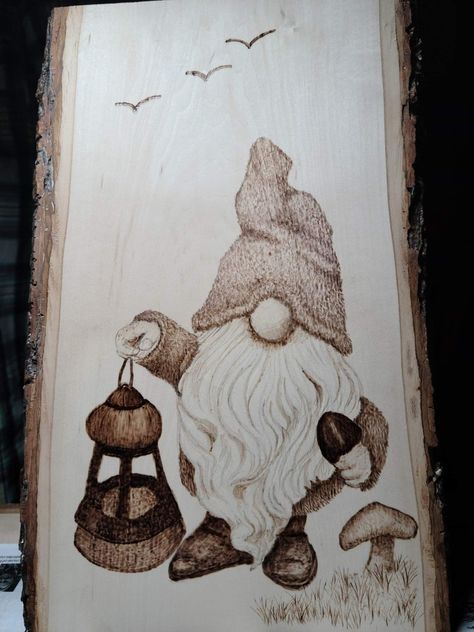 Gnome Wood Burning, Wood Burning Patterns Printable, Beginner Wood Burning, Wood Burning Patterns Stencil, Wood Burning Techniques, Wood Burning Stencils, Wood Burn Designs, Wood Burning Tool, Pyrography Art