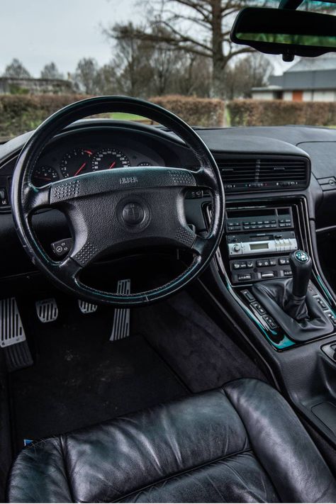 Car 90s, Bmw 850i E31, Bmw 850i, Bmw 850 Csi, 90s Bmw, Bmw E31, Bmw Old, Bmw Interior, Bmw E39