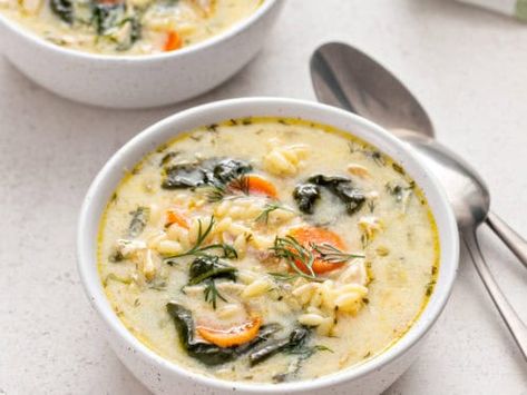 Lemon Chicken Orzo Soup Lemon Chicken Orzo, Orzo Soup Recipes, Greek Orzo Salad, Keto Intermittent Fasting, Orzo Soup, Greek Lemon Chicken, Chicken Orzo Soup, Chicken Orzo, Loaded Baked Potato Soup