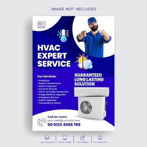 Vector air conditioner maintenance servi... | Premium Vector #Freepik #vector Air Conditioner Maintenance, Poster Template, Air Conditioner, Flyer Template, Premium Vector, Graphic Resources, Poster Design, Conditioner, Repair