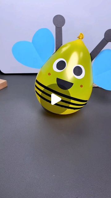 Paint & Craft on Instagram: "Let the buzz begin! 🐝 Dive into creativity with our Buzzing Bee Tumbler - a whimsical blend of balloons and marbles! 🎈✨ Craft your own buzzing masterpiece and let the fun roll! 

@paintc_raft
@paintc_raft 

#DIYCrafts
#CreativePlay
#KidsCrafts
#CraftyKids
#BeeCrafts
#WhimsicalCrafts
#BalloonCrafts
#MarbleCrafts
#CraftyFun
#CraftingInspiration
#CreativeKids
#PlayfulCrafts
#DIYProjects
#CraftyIdeas
#HandmadeWithLove
#CraftingCommunity
#DIYArt
#CraftingWithBalloons
#KidsArt
#CraftingWithMarbles
#FunCrafts
#CreativeMinds
#CraftyCreativity
#DIYForKids
#CraftingTime
#FamilyCrafts
#CraftingIsFun
#CraftsForChildren
#DIYKids
#CraftingTogether" Diy Duck Craft, Craft With Balloons, Ballon Crafts Ideas, School Festival Ideas, Bee Projects For Kids, Balloon Painting For Kids, Bee Diy Craft, Balloon Crafts Diy, Balloon Animal Painting