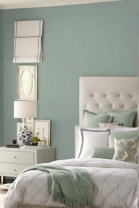 interior design services, home makeover, room decorating ideas, trendy home decor Bedroom Color Psychology, Color For Bedroom, Trendy Paint Colors, Colors For Bedroom, Bedroom Interior Decor, Paint Guide, Agreeable Gray, Workspace Inspiration, Bedroom Color