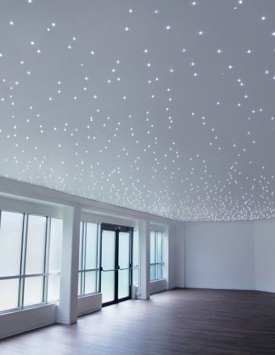 Mur et plafond étoilé, Semeur d'Etoiles - Création lumineuses Silver Room, Home Theater Room Design, Ceiling Fan Installation, Painted Living Room Furniture, Theater Room Design, Star Lights On Ceiling, Starlit Sky, Pop False Ceiling Design, Lighting Decoration