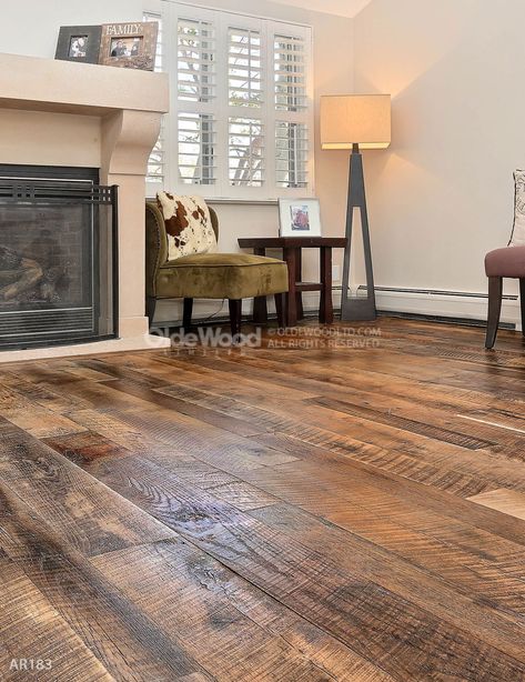 Reclaimed Original Face Oak Flooring | Unfinished Oak Floor | Olde Wood Limited® Country Bathroom Flooring Ideas, Rustic Laminate Flooring, Oak Floor Kitchen, Kitchen Floor Ideas, Wide Plank Wood Floors, Reclaimed Hardwood Flooring, Reclaimed Oak Flooring, Wood Floor Colors, Barnwood Floors