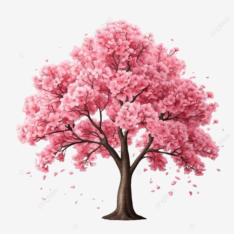 cherry tree with pink flowers on light background vector illustration cherry tree with pink flower Tree With Pink Flowers, Cherry Blossom Vector, Pink Blossom Tree, Pink Flowering Trees, Trees Top View, Tree Png, Spring Tree, Sakura Tree, Design Objects