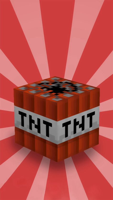 Block of TNT Tnt Minecraft, Minecraft Earth, Minecraft Fanart, Minecraft Printables, Minecraft Structures, Cherry Blossom Wallpaper, Minecraft Drawings, Iphone 5 Wallpaper, Minecraft Wallpaper