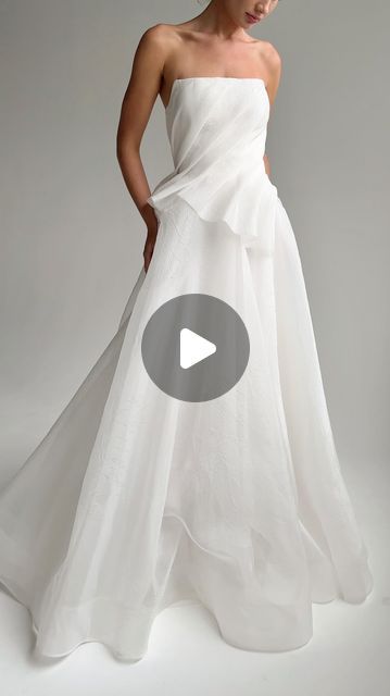 Sphere Bridal Gallery on Instagram: "CIRRUS —— Gentle folds and ethereal lightness with the new @georgiayoungcouture Cirrus gown. Effortless volume is sculpted from a dreamy textural silk into this dramatic silhouette for the modern bride.  Available in our Queensland gallery, to try on and explore our full Georgia Young Couture collection, book an appointment via the link in our bio." Ethereal Gown With Fitted Bodice In Organza, Luxury Romantic Voluminous Dresses, Luxury Romantic Gown With Voluminous Skirt, Elegant Voluminous Organza Dress, Voluminous Feminine Wedding Dress, Bridal Gallery, Evening Dresses Prom, Wedding Dress Inspiration, Modern Bride