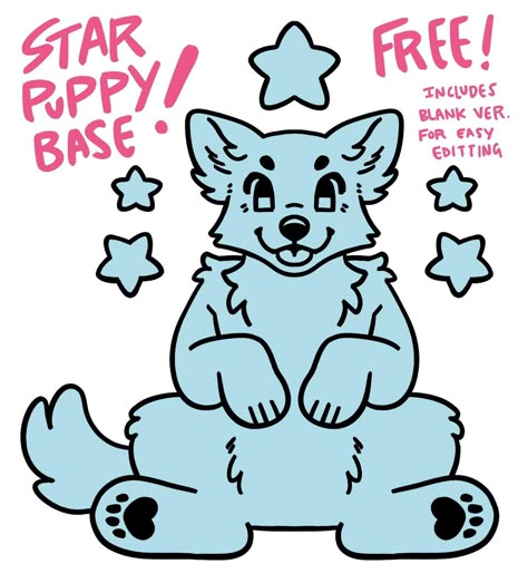 F2u Dog Base, Free Fursona Base, Calico Fursona, Anthro Base F2u, Free Fursona Ideas, Fursona Drawing Base, Dog Fursona Base, Fursona Reference Sheet Base, Dog Drawing Base