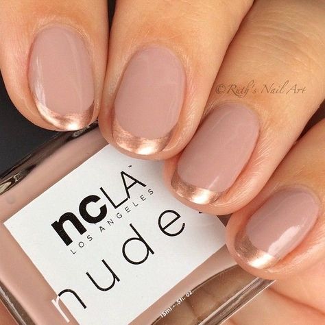 Pink French Nails, French Manicures, French Manicure Designs, Manicure Colors, Fall Manicure, Nude Nail Polish, Nude Nail, Nails Colors, Ideas Nails