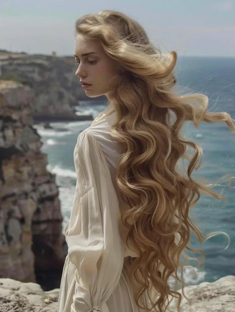 55 Beach Waves Hairstyles: The Ultimate Guide Soft Loose Waves, Beach Wave Hairstyles, Beach Waves Hairstyles, Long Beach Waves, Wave Hairstyles, Blonde Bride, Beach Wave Hair, Beach Wave, Loose Braids