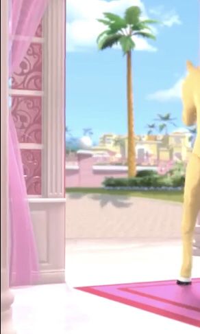 Barbie House Background, Barbie Dream House Wallpaper, Barbie Landscape Background, Barbie Aesthetic Life In The Dreamhouse, Barbie Life In The Dreamhouse Background, Dream House Entrance, Barbie Life, Barbie Dream House, Rich Girl