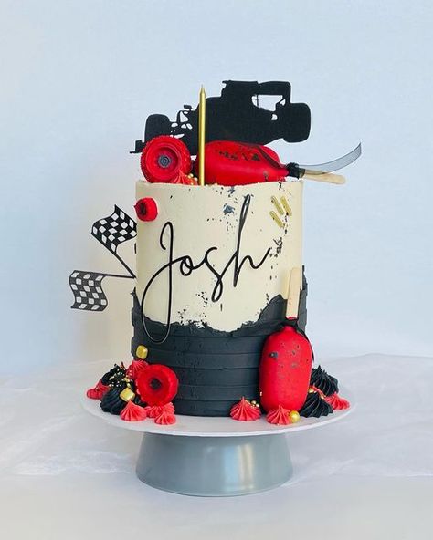 F1 Cake Aesthetic, Pastel F1, Bolo Formula 1, Formula1 Cake Birthday, Pastel Formula 1, Racing Cakes For Men, Formula 1 Birthday Cake, Formula 1 Cake Ideas, Formula One Cake