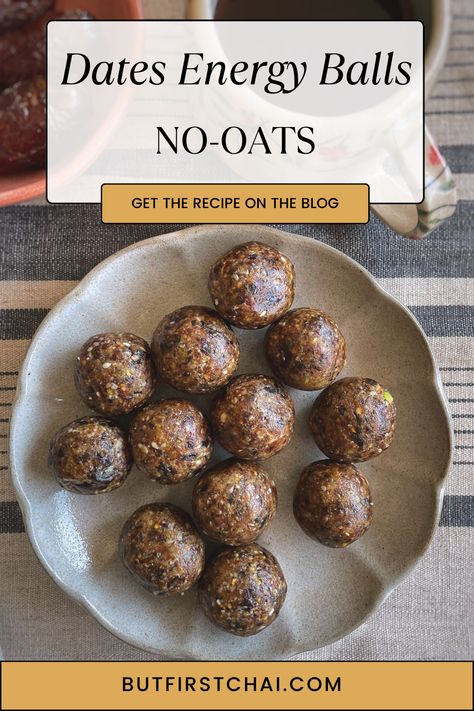 If you're on the lookout for a snack that's not only delicious but also fuel for your adventures, look no further. Date energy balls without oats are grain-free protein bombs made with nuts and seeds that can be enjoyed for breakfast, a quick snack or dessert! Yes, dessert, but be mindful and eat only one a day. No Oats Energy Balls, Oat Free Energy Balls, Date Energy Balls Nut Free, Low Glycemic Protein Balls, Energy Balls Without Oats, Oat Free Protein Balls, Quinoa Energy Balls, No Oats Protein Balls, Energy Balls No Oats