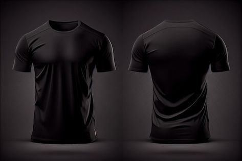 Photo blank black shirt mock up template... | Premium Photo #Freepik #photo #polo-design #clothing-template #clothes #sleeve Mock Up T Shirt, Popular Clothing, Popular Outfits, Clothing Design, Photoshop Design, Picture Design, Vector Photo, Back To Black, Premium Photo