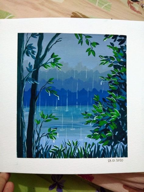 Painting Ideas 2023, Gouache Landscape, Beautiful Acrylic Painting, Art And Painting, Modern Art Painting, Painting Animals, Acrylic Painting Ideas, 2023 Art, Gouache Illustrations