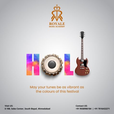 Choose good over evil always! Royale Music Academy wishes you a Happy Holi! . . . #HappyHoli #Holi #Festival #IndianFestival #Dhuleti #Colours #HoliFestival #FestivalOfColours #HoliHai #HoliCelebration #RoyaleMusicAcademy Good Over Evil, Music Academy, Holi Celebration, Holi Festival, Color Festival, Happy Holi, Indian Festivals, Festival, Music