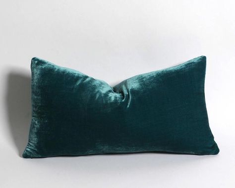 Rectangular Teal Silk Velvet Zipper Pillow Light Pink Pillows, Pink Velvet Pillow, Pink Pillow Cases, Pink Cushion Covers, Pink Pillow Covers, Teal Pillows, Green Velvet Pillow, Green Pillow Covers, Velvet Pink