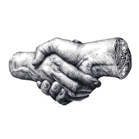 Handshake Gang Handshake, Tattoo Gang, Screen Printing Inspiration, Friendship Art, Dotted Drawings, Back Tattoos For Guys, Art Sketches Pencil, City Drawing, Artistic Images