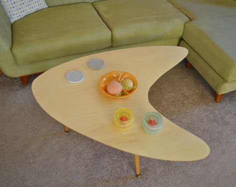 Novelty Coffee Table, Boomerang Coffee Table, 1950s Coffee Table, 60s Coffee Table, 1970s Coffee Table, Quirky Coffee Table, Boomerang Table, 70s Coffee Table, Plaster Furniture