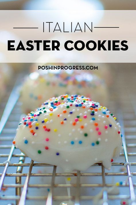 Italian Anise Easter Cookies, Italian Easter Cookies With Egg, Easter Cookies Italian, Sicilian Easter Cookies, Easter Italian Recipes, Italian Easter Desserts Recipes, Italian Easter Desserts, Easter Cookies Recipes, Italian Easter Cookies