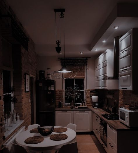 Kitchen Asthetic Picture, House Asthetic Picture Interior, Aesthetic Apartment, Asthetic Picture, House Design Pictures, Future Apartment Decor, Bohemian House, Dark Home, Apartment Aesthetic