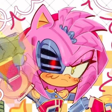 Amy Rose Pfp, Amy Rose Hedgehog, Rose Pfp, Rusty Rose, Art Twitter, Sonic Franchise, Rose Wall, Rose Icon, Amy Rose