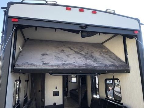 Sleep N' Store - Manual Bed Sleep System — Cass Hudson Company Enclosed Utility Trailers, Competition Bbq, Pullman Bed, Enclosed Trailer Camper, Cargo Camper, Bbq Trailer, Trailer Camper Conversion, Truck Topper, Cargo Trailer Camper Conversion