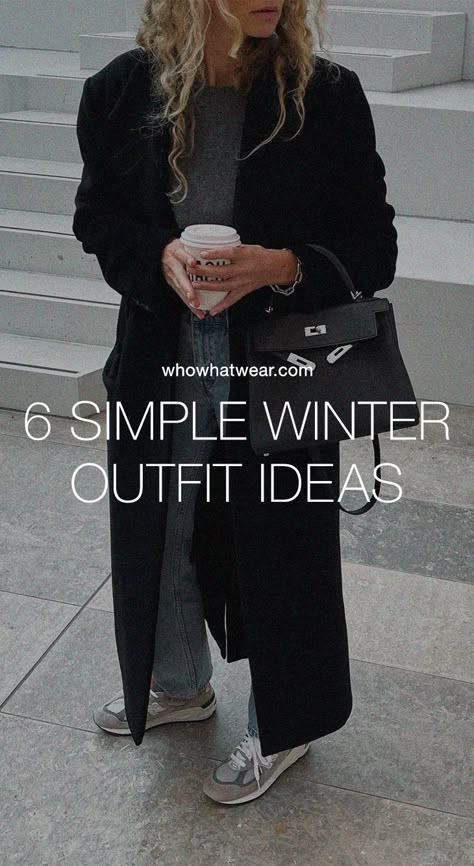 Fashion girls everywhere swear by these simple and chic winter outfits. Winter Ootd 2024, Wool Jackets Women Outfit, Grey Coatigan Outfit, Grey Jean Jacket Outfit Women, Warm Outfits For Winter Casual, Casual 2024 Outfits, Winter Mum Outfits, Clean Winter Outfit, Warm Casual Outfits Cold Weather