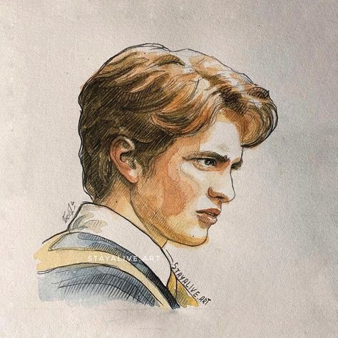 Harry Potter Sketch, Harry Potter Art Drawings, Royal Aesthetic, Harry Potter Drawings, Cedric Diggory, Sketchbook Drawings, All I Ever Wanted, Fantasy Movies, Harry Potter Fan Art