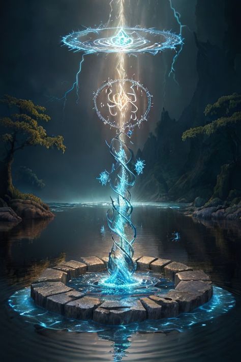 3d concept art by Кузьма Веточкин - Playground Magical Concept Art, Dungeon Concept Art, Magic Concept Art, 3d Concept Art, Water Video, Hole In The Ground, Fantasy Concept, Canvas Art Projects, 3d Concept