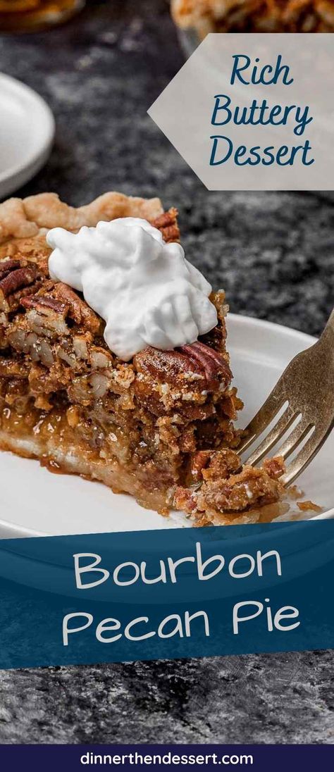 Bourbon Pecan Pie is a yummy take on the classic version. Its rich, buttery, bourbon filling will make it the most popular treat at any party! Bourbon Walnut Pie Recipe, Chocolate Pecan Bourbon Pie Recipe, Bourbon Pecan Cupcakes, Kentucky Bourbon Pie Southern Living, Kentucky Bourbon Pecan Pie Recipe, Bourbon Pecan Pumpkin Pie, Southern Living Bourbon Pecan Pie, Bourbon Walnut Pie, Walnut Bourbon Pie