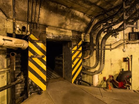 Last summers visit to a Titan Missile Silo - Album on Imgur Missile Silo, Underground Bunker, Bg Design, Dead Space, Places In Europe, Post Apocalypse, Environment Design, Abandoned Buildings, Brutalism