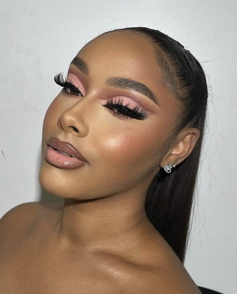 Flawless Face Makeup, Face Beat Makeup, Brown Girls Makeup, Natural Glam Makeup, Soft Makeup Looks, Makeup For Black Skin, Brown Skin Makeup, Page Instagram, Face Beat