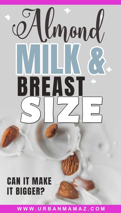 Can Almond Milk Make Your Breasts Bigger Almond Milk Benefits, Air Freshener Recipes, Milk Benefits, Baking Soda Benefits, Low Estrogen Symptoms, Natural Breast Enlargement, Newborn Feeding, Low Estrogen, Healing Recipes