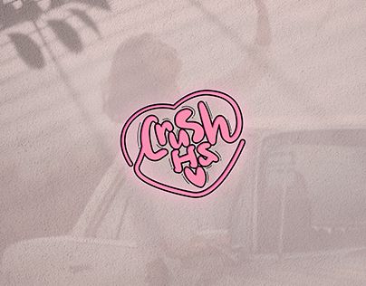 Crush Logo, Music Logo Design, In Love With Him, Graphic Design Blog, A Crush, Music Logo, Falling In Love With Him, Graphic Design Studios, Scenery Wallpaper