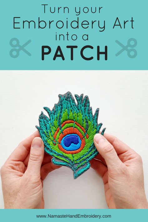 How To Embroider A Patch, Functional Embroidery, Making Patches, Diy Patches Embroidery, Embroidered Patch Diy, Diy Hand Embroidery, Modern Hand Embroidery Patterns, Patches Embroidery, Handmade Patch